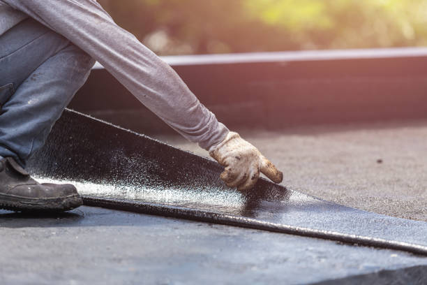 Professional Crawl Space Encapsulation technician working in Sherwood, MI